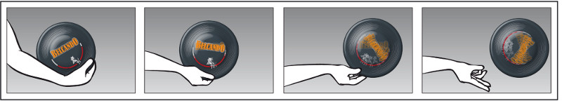 Anleitung Dog Frisbee Roller Grundwurftechnik